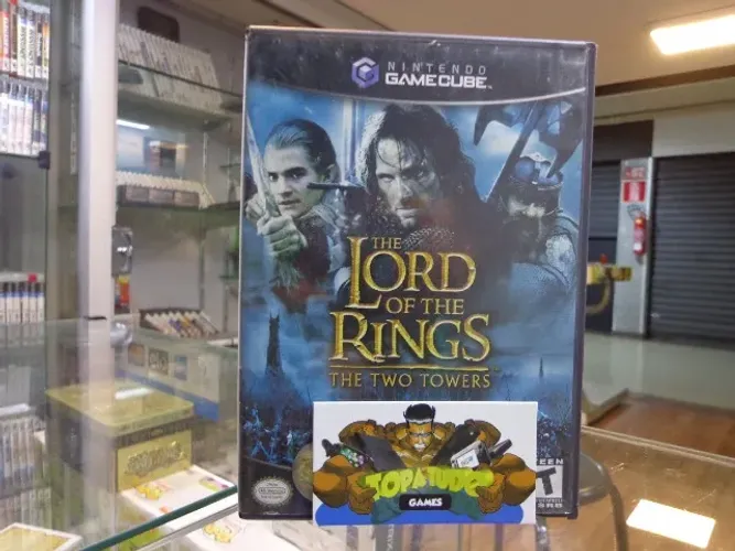 Jogo Lord of the Rings The Two Towers Game Cube Conservado
