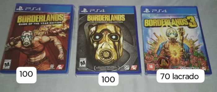 Borderlands Coleção ps4 