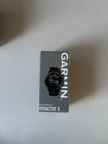 Garmin vivo active 6 preto (lacrado)
