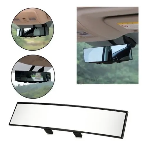 Retrovisor Interno Universal com Ângulo Maior Curvado Ponto Cego