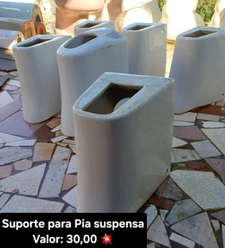 Suporte para Pia suspensa<br>Valor 30,00?