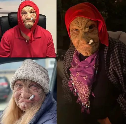 Máscara de Látex Realista - Vovó ?