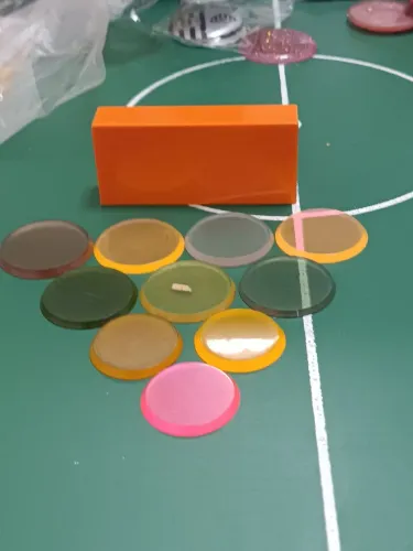 Time 10 botões vintage futebol de botão retrô 