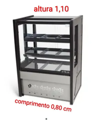 Estufa Balcão aquecido ótimo pra salgados 220v