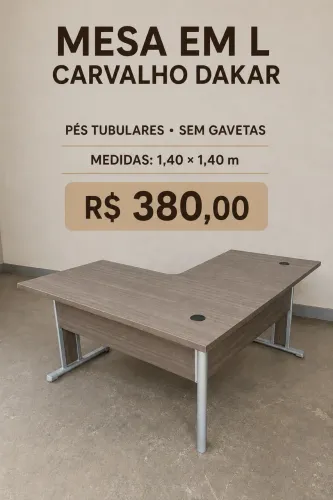 Mesa em L