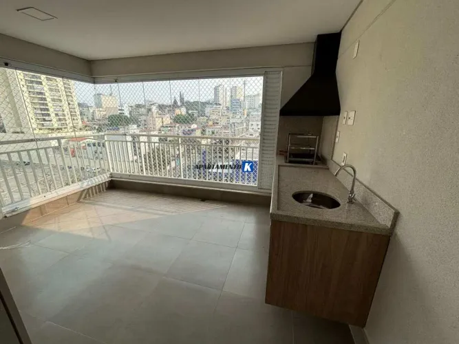 Apartamento LOCAÇÃO - 67m² - 2 dorms, 1 suíte, Varanda Gourmet c/ Churrasqueira, Ar Condic