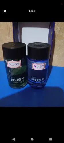Musk perfumes Body splash