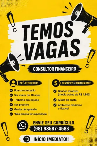 VAGA DE EMPREGO