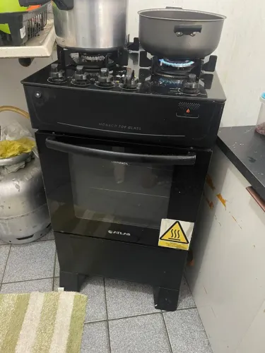 Fogão atlas top glass