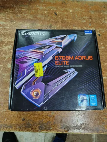 Placa mãe Aorus B760m Ddr5 Nova C/Nota Só Venda