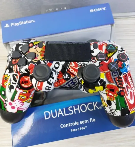 Controle de PS4 Sem Fio Sony - Entrega das 9 até 22hrs