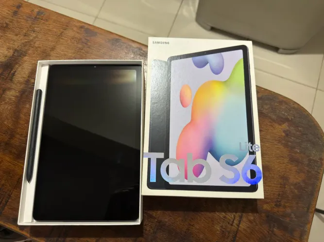 Tablet Samsung Galaxy Tab S6 Lite Wi-Fi 64GB 4GB RAM Tela 10.4" Cinza