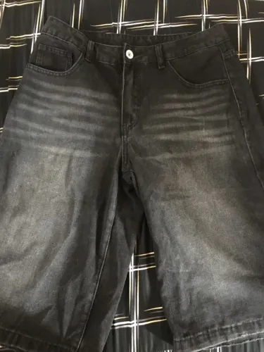 Bermuda jorts reta jeans