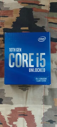Processador Intel Core i5-10600K (LGA 1200) - Na Caixa, Perfeito Estado!