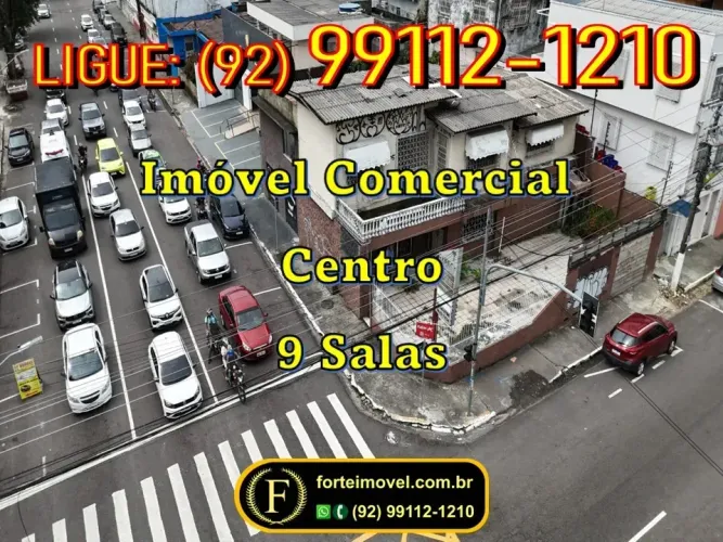 Imóvel Comercial de Esquina no Centro de Manaus