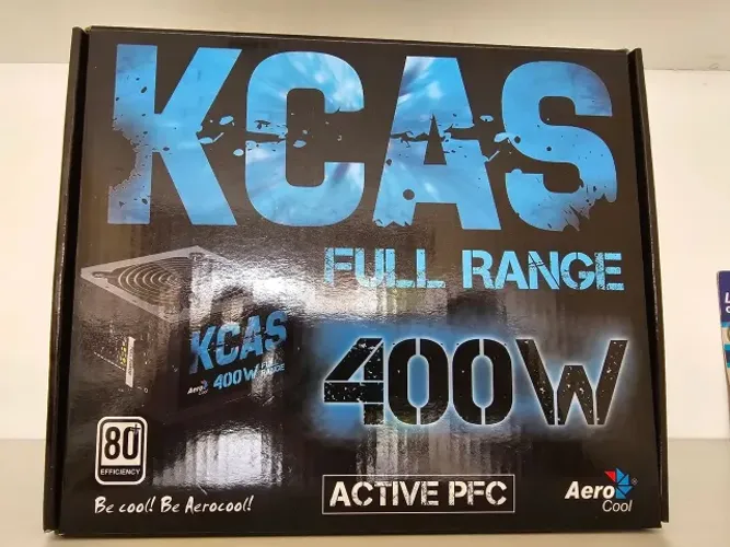 Fonte KCAS 400W - 80 Plus White  *NOVA* *Garantia*