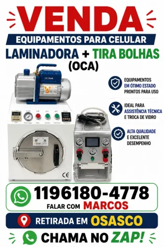 LAMINADORA E TIRA BOLHAS 