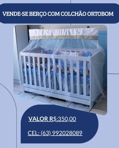 Berço semi-novo