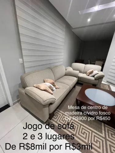 Sofás Campo Largo 2 e 3 lugares 