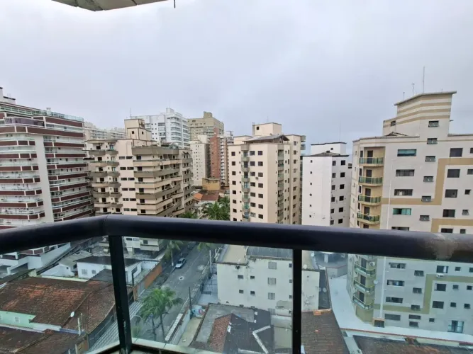 Apartamento com 1 dormitório para alugar, 40 m² por R$ 2.456/mês - Ocian - Praia Grande/SP