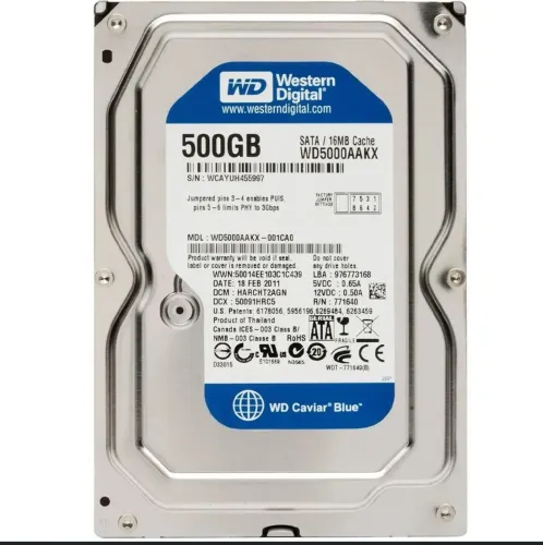 HD interno 500GB Usado - Funcionando Perfeitamente