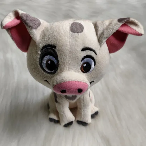 Pelúcia Porquinho Pua Da Moana Disney Original 17 cm 