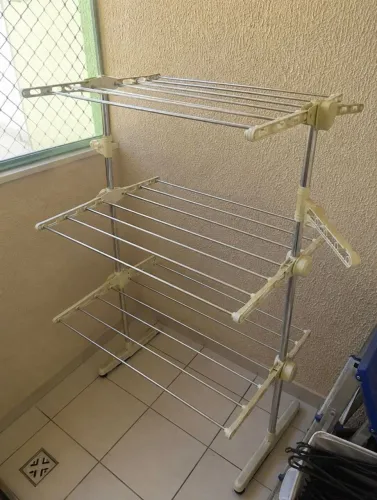 Varal Roupa com 3 andares