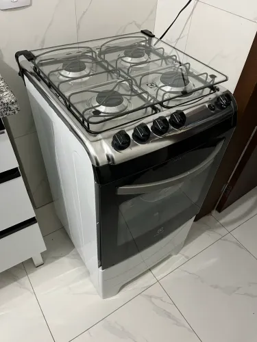 Fogão 4 Bocas Electrolux Branco Automático Bivolt