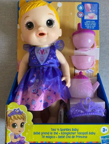 Boneca Baby Alive Hora Chá - Nova 