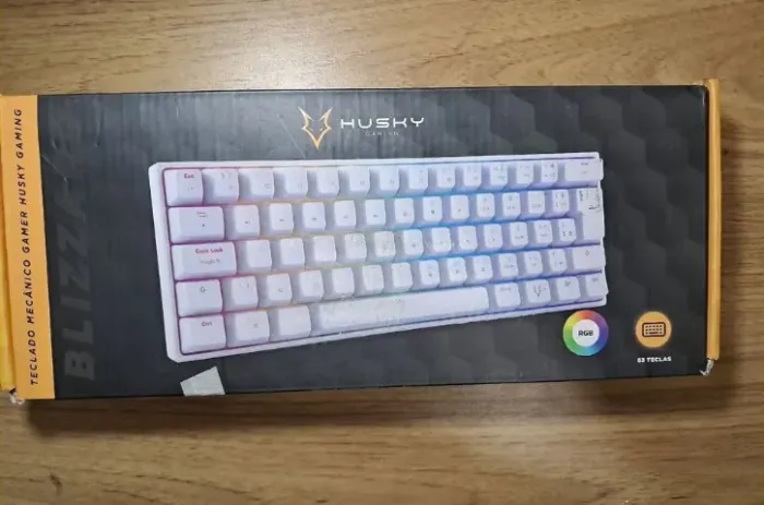 Teclado Gamer Husky Blizzard RGB - Perfeito pra Jogos, Semi-novo