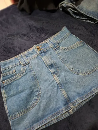 Saia jeans