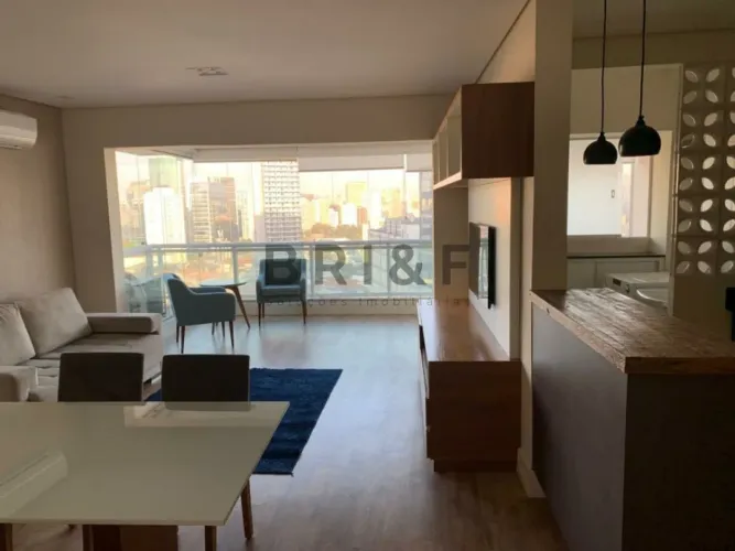 Apartamento para locação em Pinheiros com 1 quarto, sendo 1 suíte, 70m²