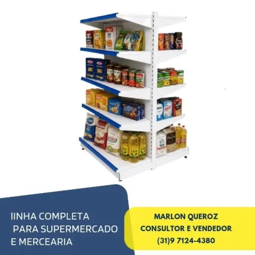 Gôndola Central Branca Polar