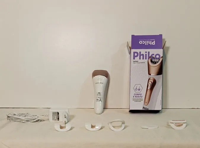 Depilador Philco novo
