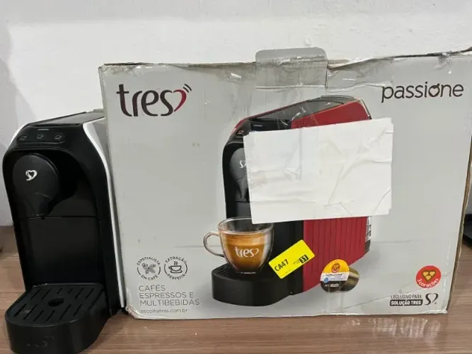 Cafeteira Espresso Passione Branca Tres 3 Corações Branca - 127v