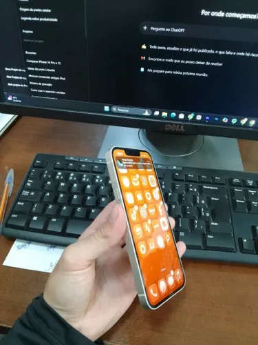 iPhone 14 - 128GB Saúde da bateria 82% (Funcionando perfeitamente)