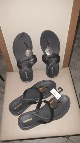 Sandália Azaléia Tamanco Preto