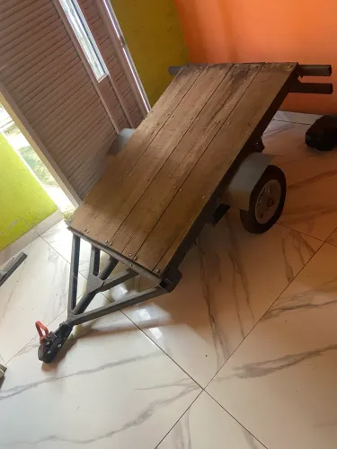 CARROCINHA REBOQUE NOVA ARO 8 REFORÇADA