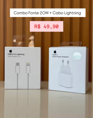 Fonte 20W + Cabo
