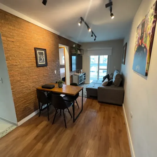 Apartamento mobiliado com 53m², 02 dormitórios sendo uma suíte - Vila Vitória - Mauá