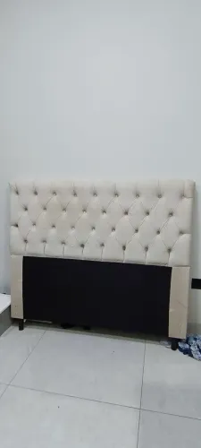Cabeceira de cama casal de 1,38 m