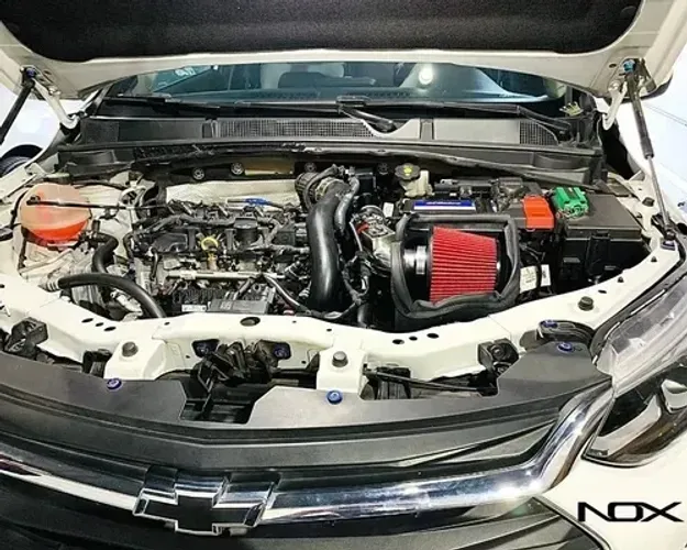 Intake + Filtro Esportivo Rs + Defletor Onix Turbo Nox
