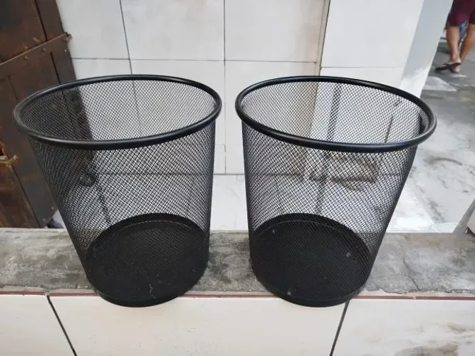 Kit 2 Lixeira Telada Nunca Usada