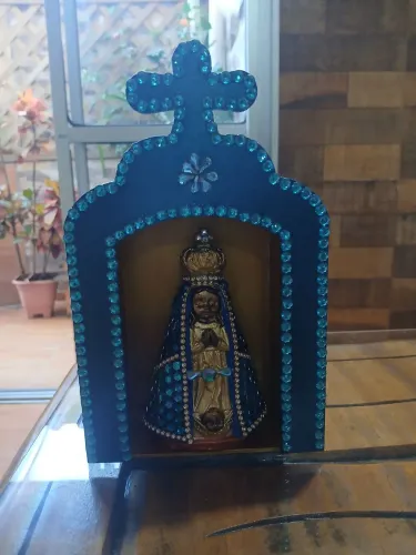 Imagem Nossa Senhora Aparecida com Oratório 