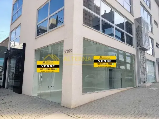 Sala comercial à venda de esquina em Itacolomi, Balneário Piçarras, Santa Catarina