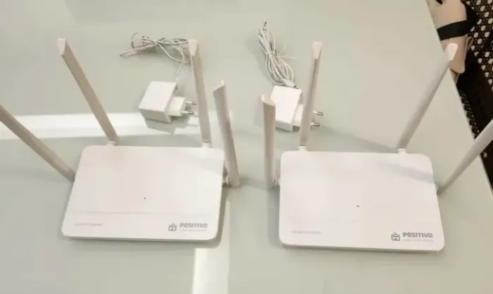 Kit 4 Roteador Mesh Positivo Fast Ethernet Até 100mb