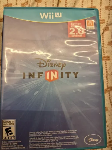 Disney infinity 2.0 wiiu somente disco, case e manual