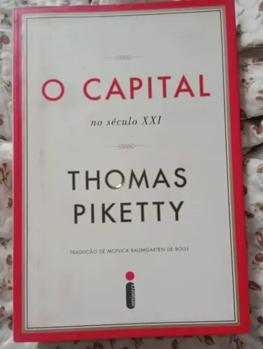 Livro - O Capital no Século XXI, de Thomas Pikkety