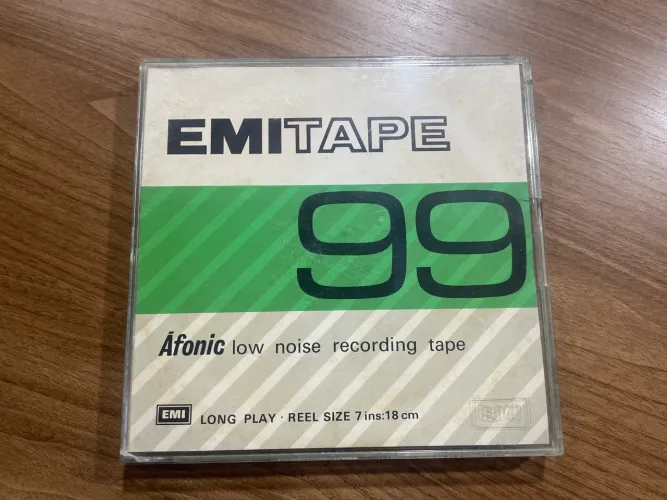 Fita de Gravador de Rolo EMI Tape 7 Pol