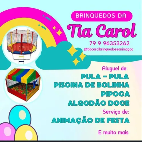 Pula pula, pipoca, algodão doce, piscina de bolinhas. Promoção para maio e junho!